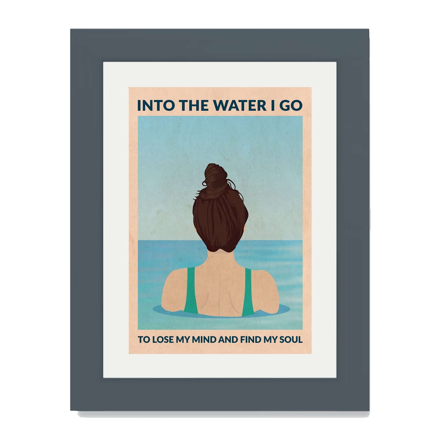 INTO THE WATER I GO | PRINT
