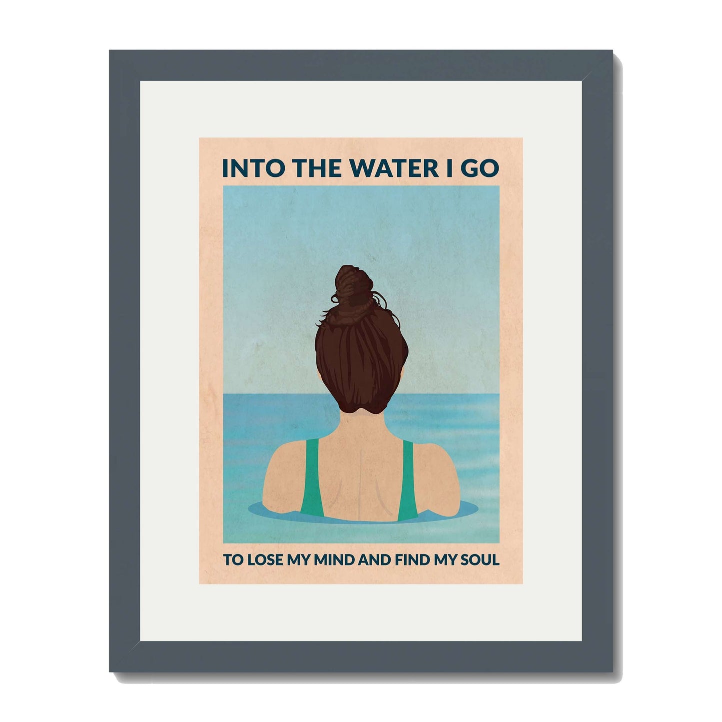 INTO THE WATER I GO | PRINT