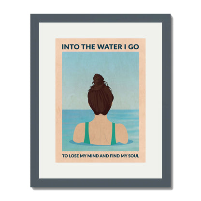 INTO THE WATER I GO | PRINT