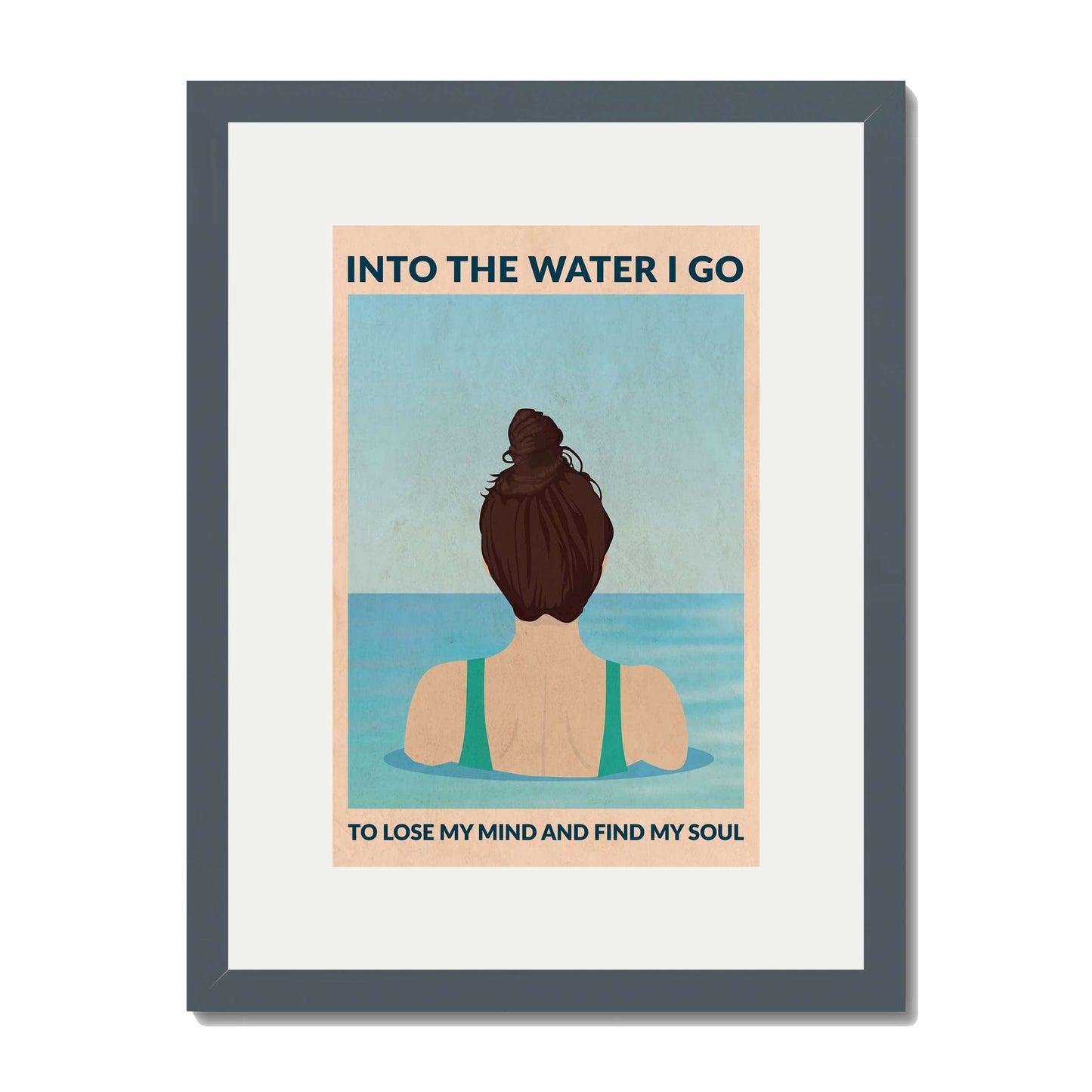 INTO THE WATER I GO | PRINT