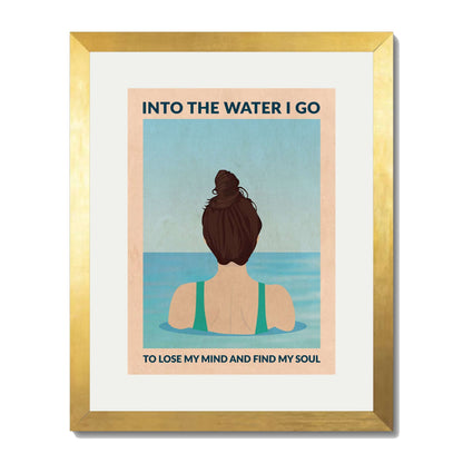 INTO THE WATER I GO | PRINT