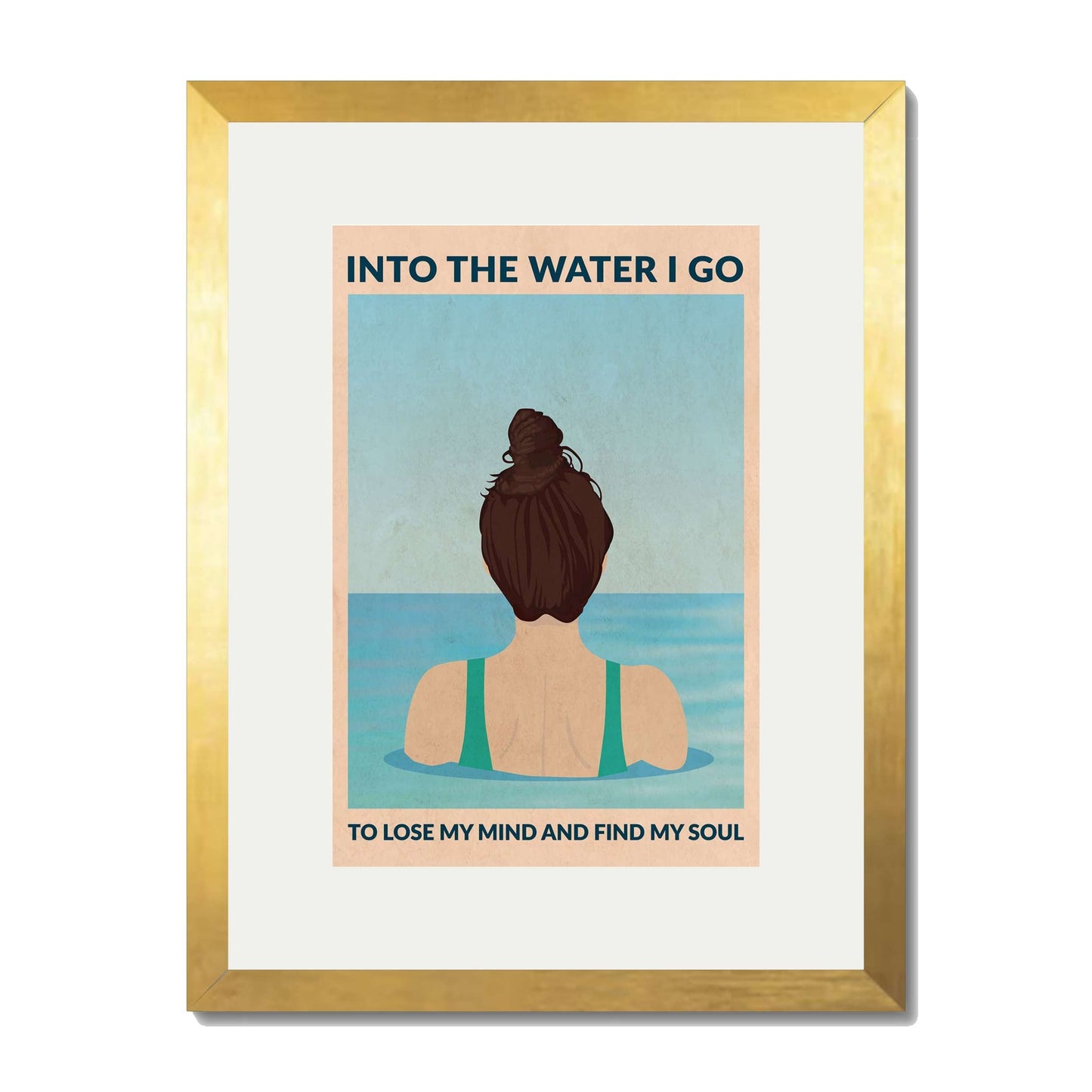 INTO THE WATER I GO | PRINT