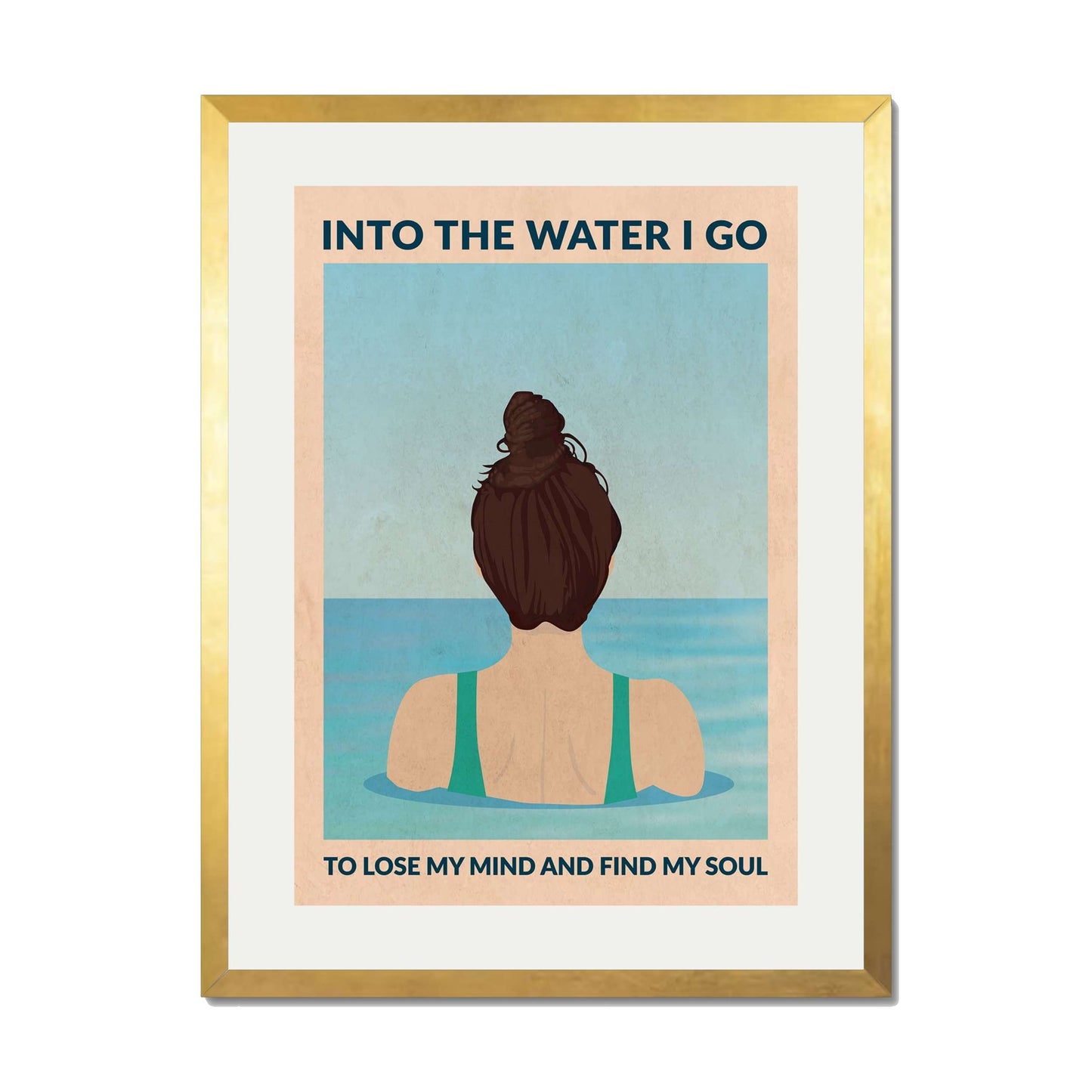 INTO THE WATER I GO | PRINT