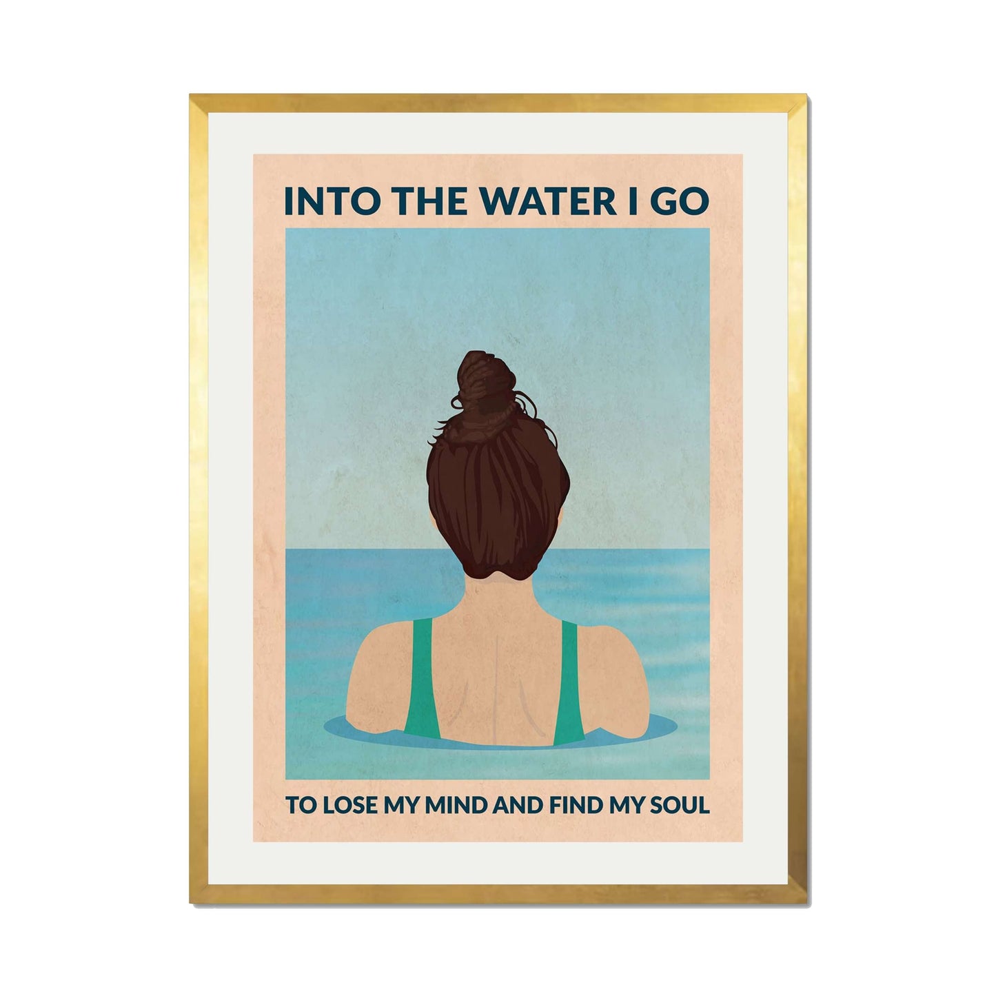 INTO THE WATER I GO | PRINT