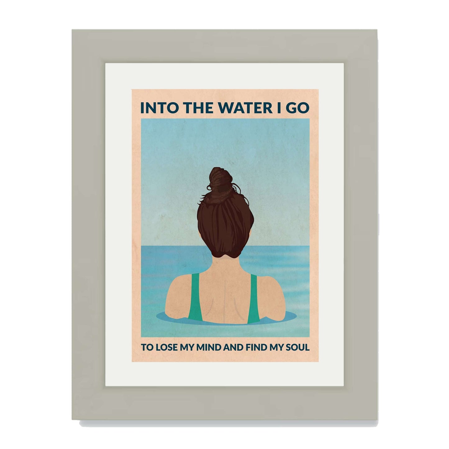 INTO THE WATER I GO | PRINT
