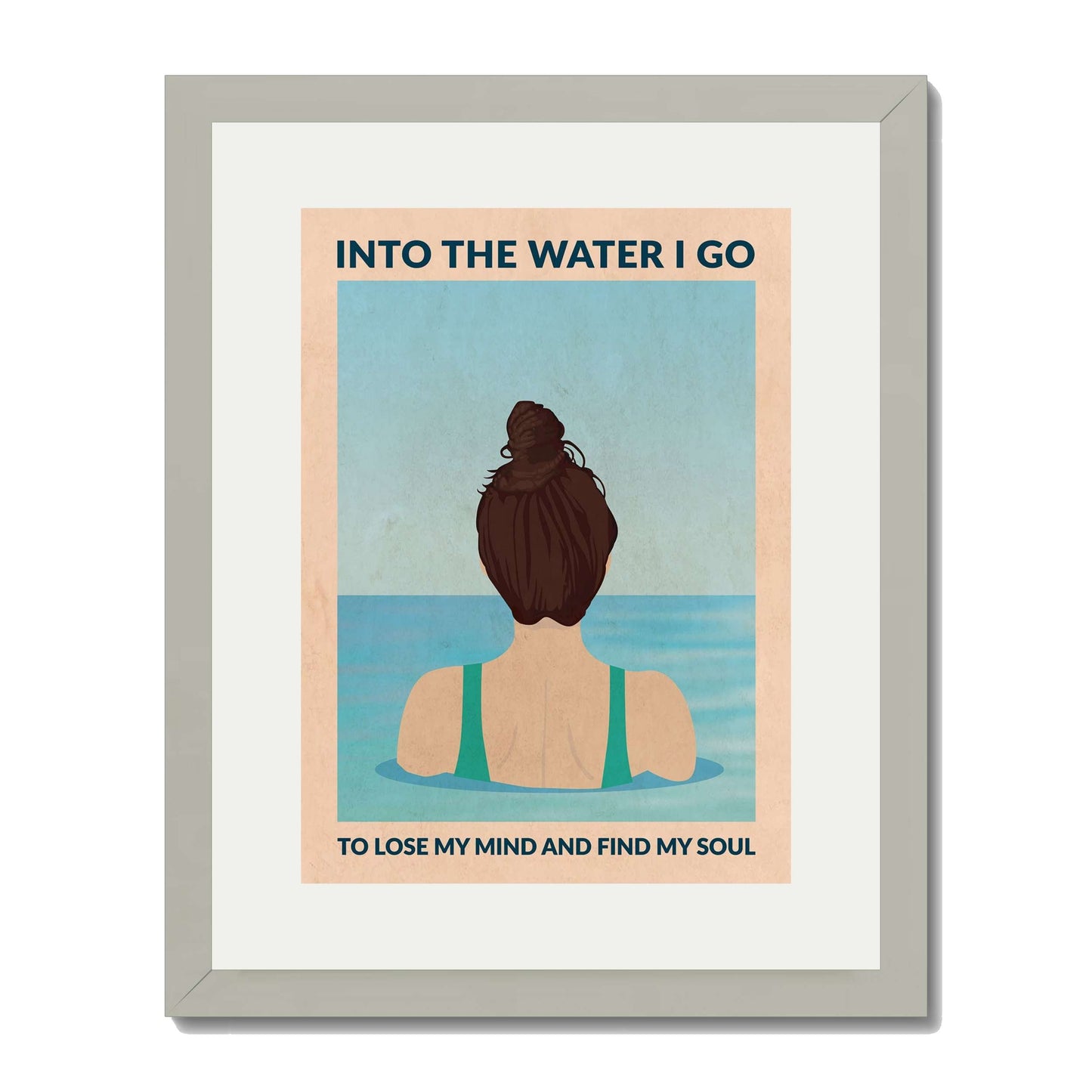 INTO THE WATER I GO | PRINT