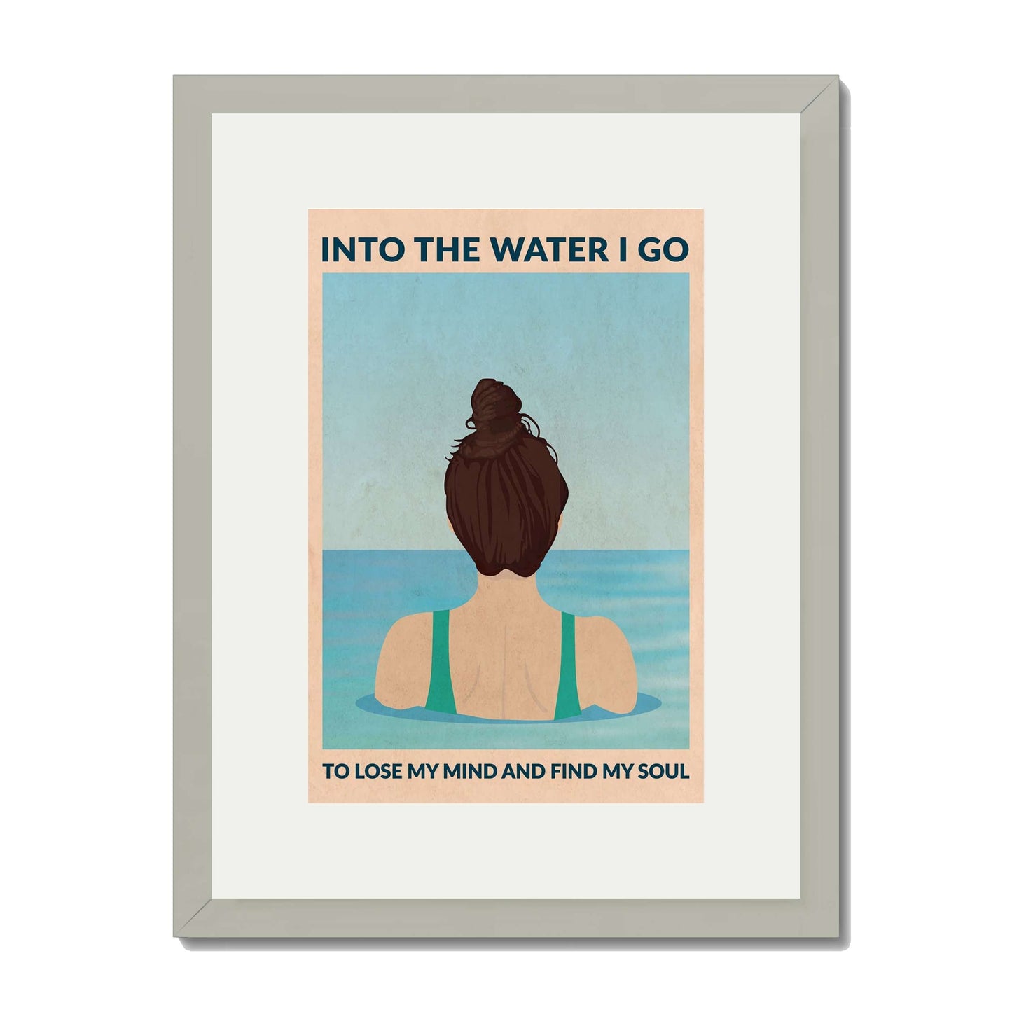 INTO THE WATER I GO | PRINT