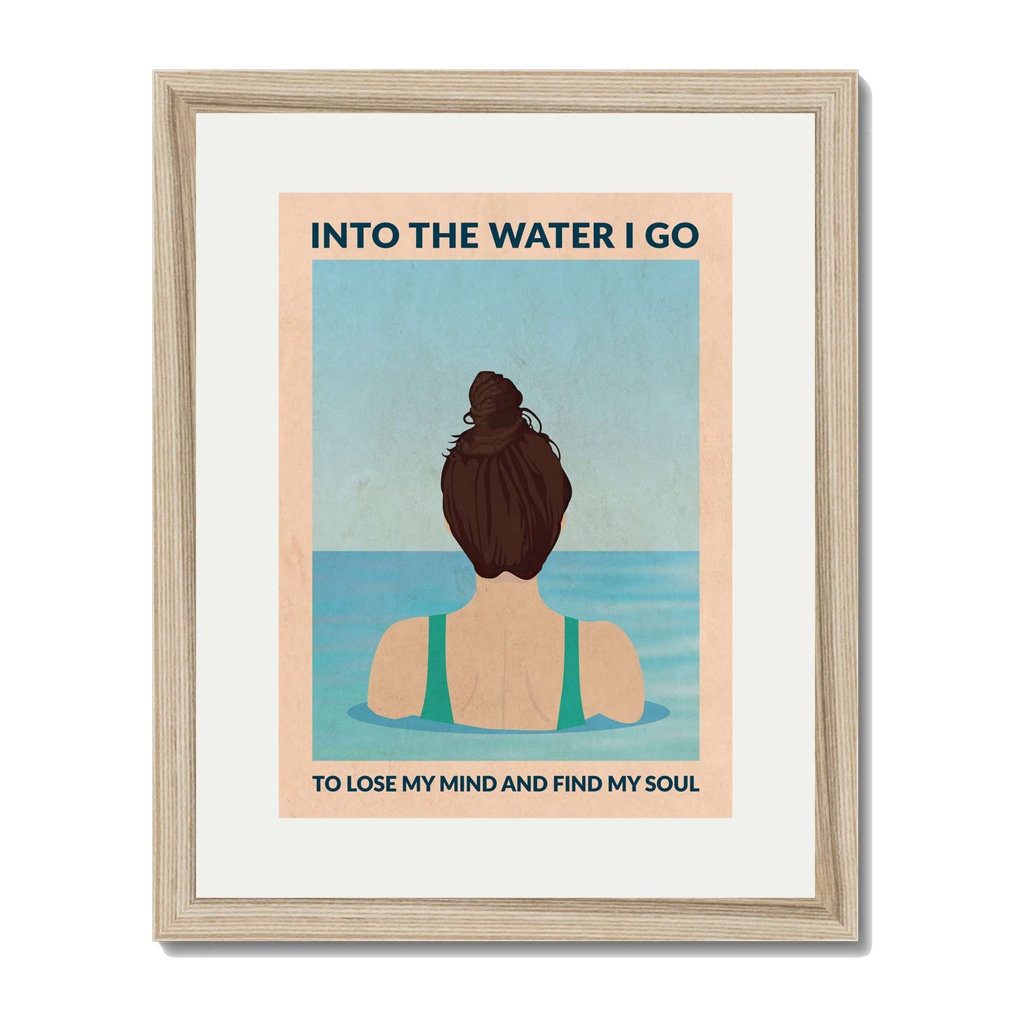 INTO THE WATER I GO | PRINT