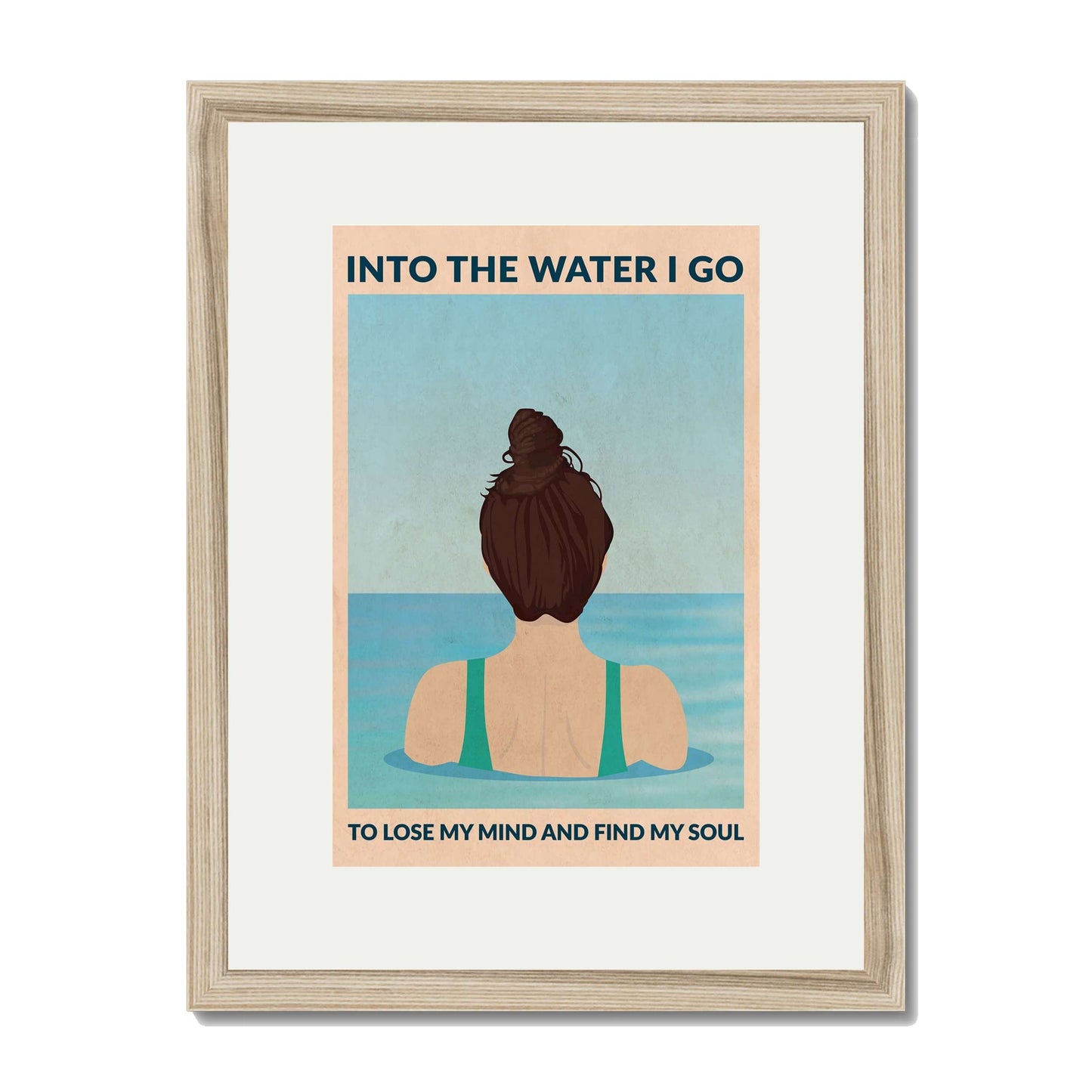 INTO THE WATER I GO | PRINT