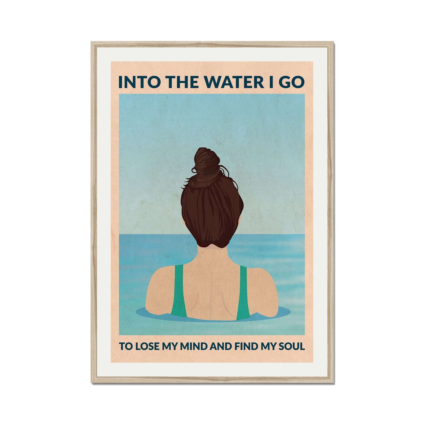 INTO THE WATER I GO | PRINT