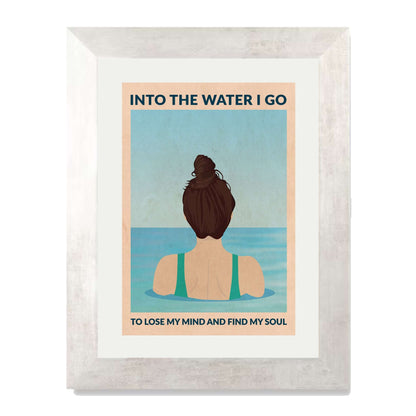 INTO THE WATER I GO | PRINT