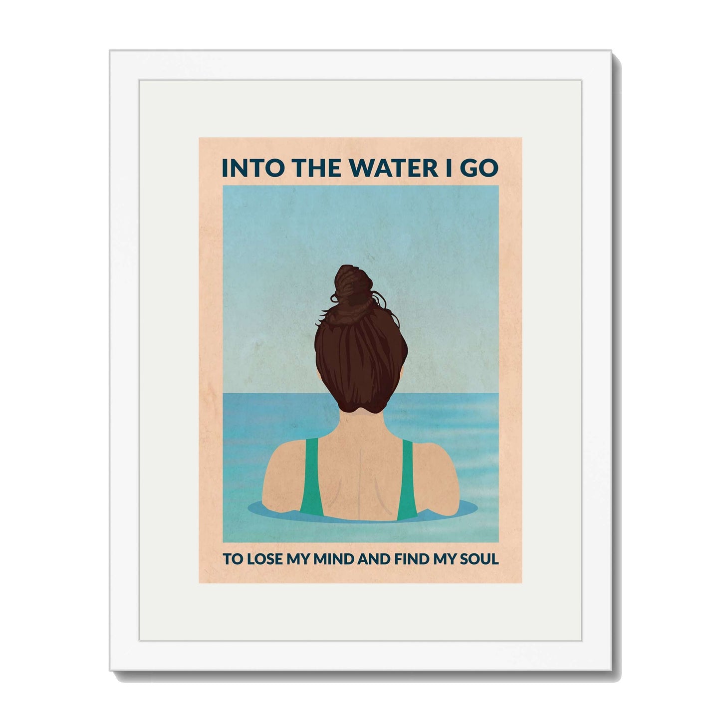 INTO THE WATER I GO | PRINT
