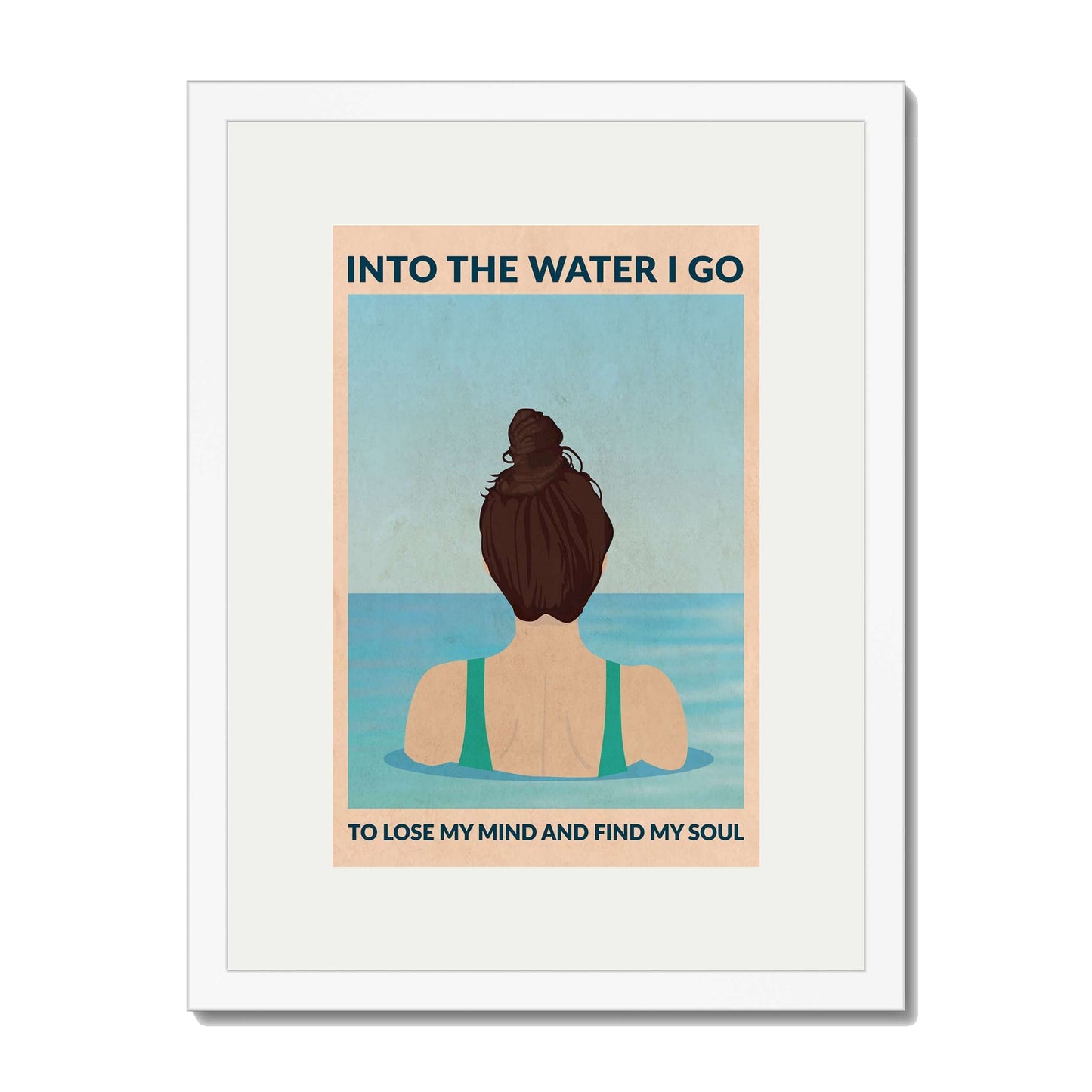 INTO THE WATER I GO | PRINT