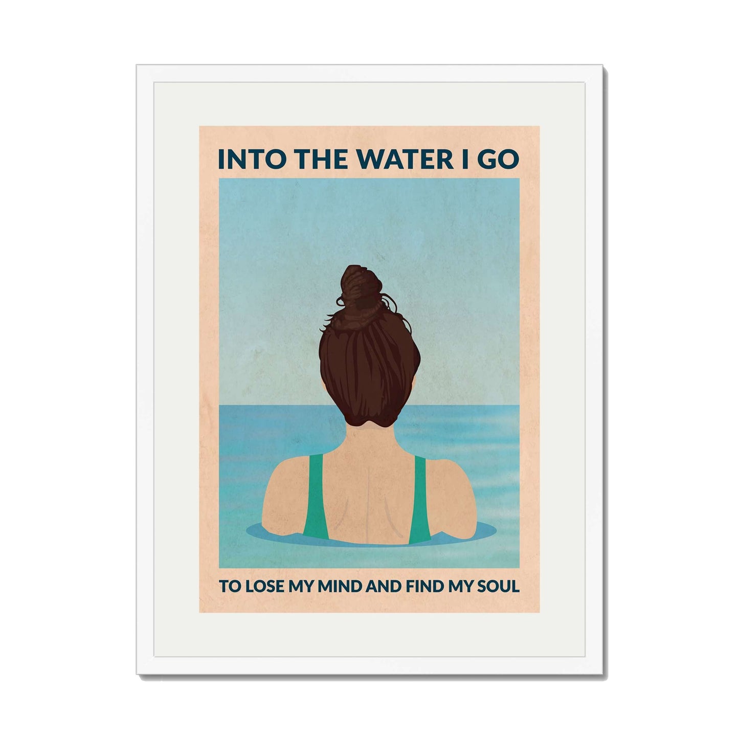 INTO THE WATER I GO | PRINT