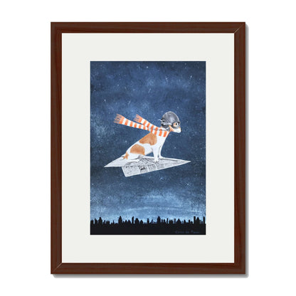 JACK RUSSELL ON PAPER PLANE | PRINT