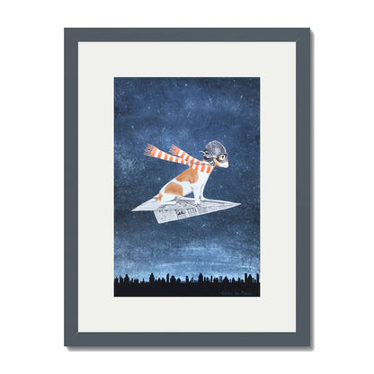 JACK RUSSELL ON PAPER PLANE | PRINT