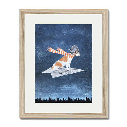 JACK RUSSELL ON PAPER PLANE | PRINT