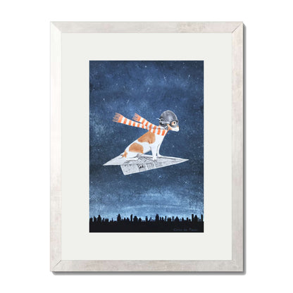 JACK RUSSELL ON PAPER PLANE | PRINT