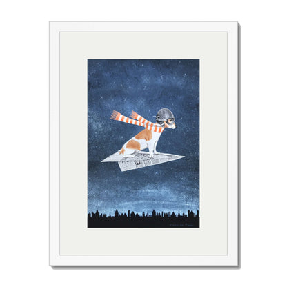 JACK RUSSELL ON PAPER PLANE | PRINT