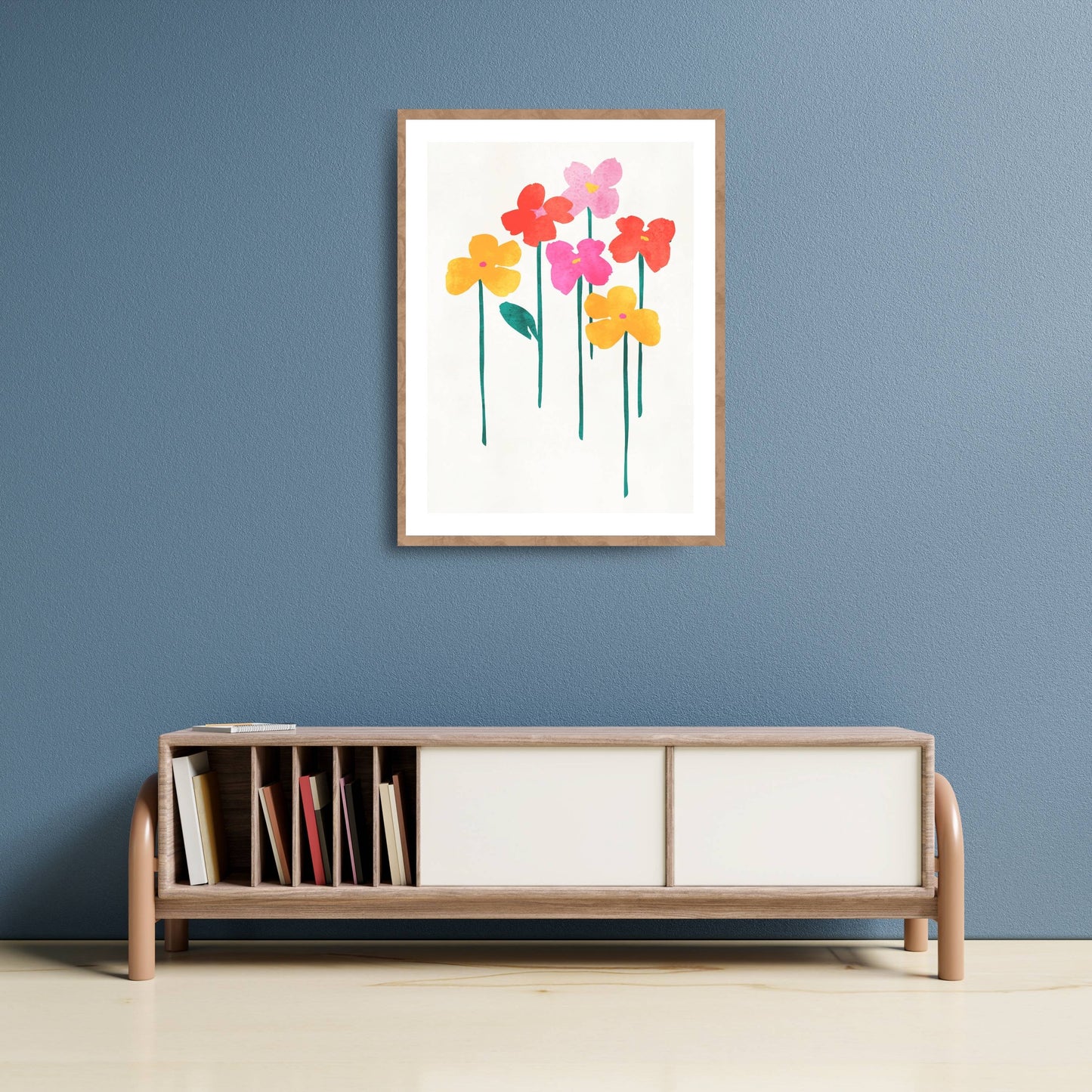 LITTLE HAPPY FLOWERS | PRINT