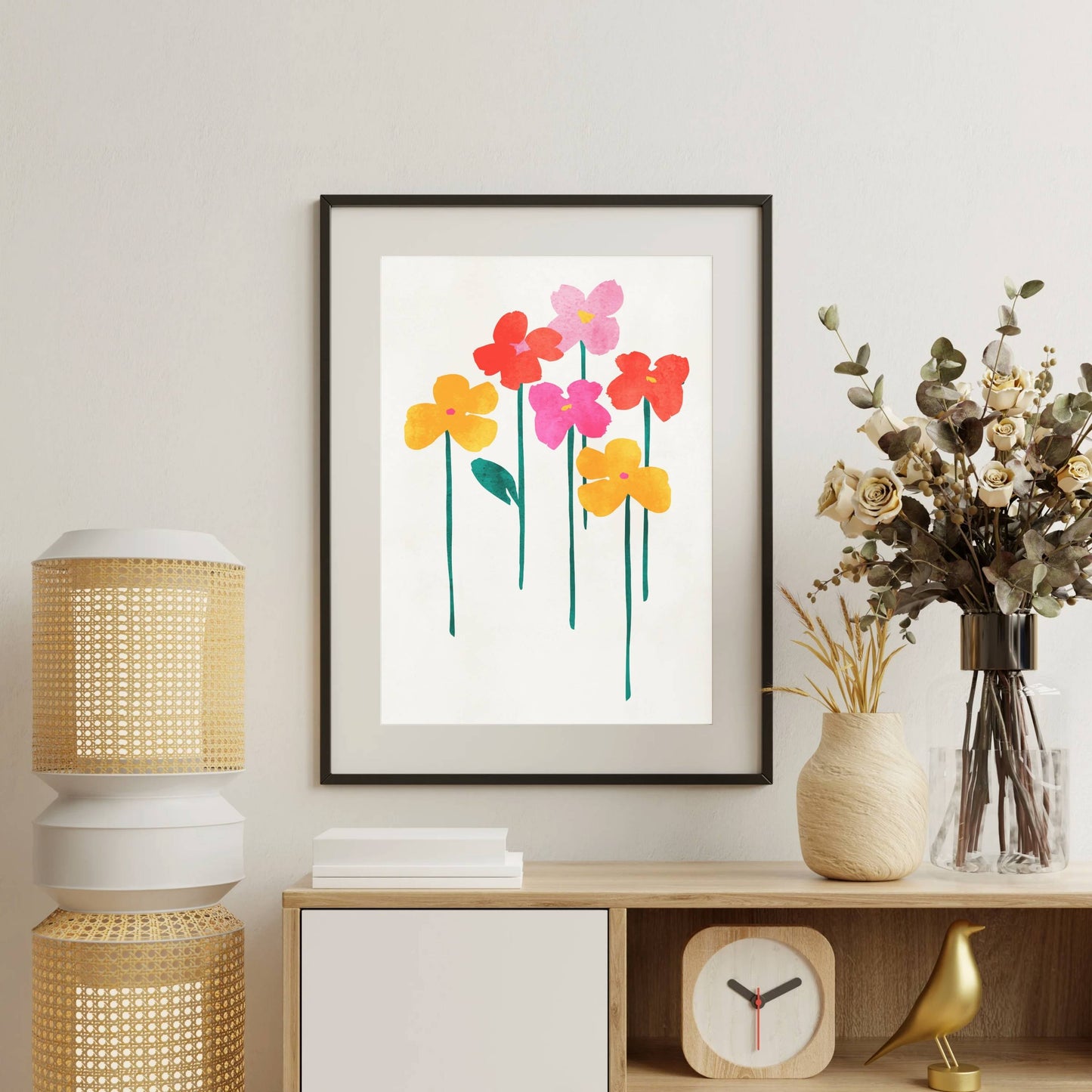 LITTLE HAPPY FLOWERS | PRINT