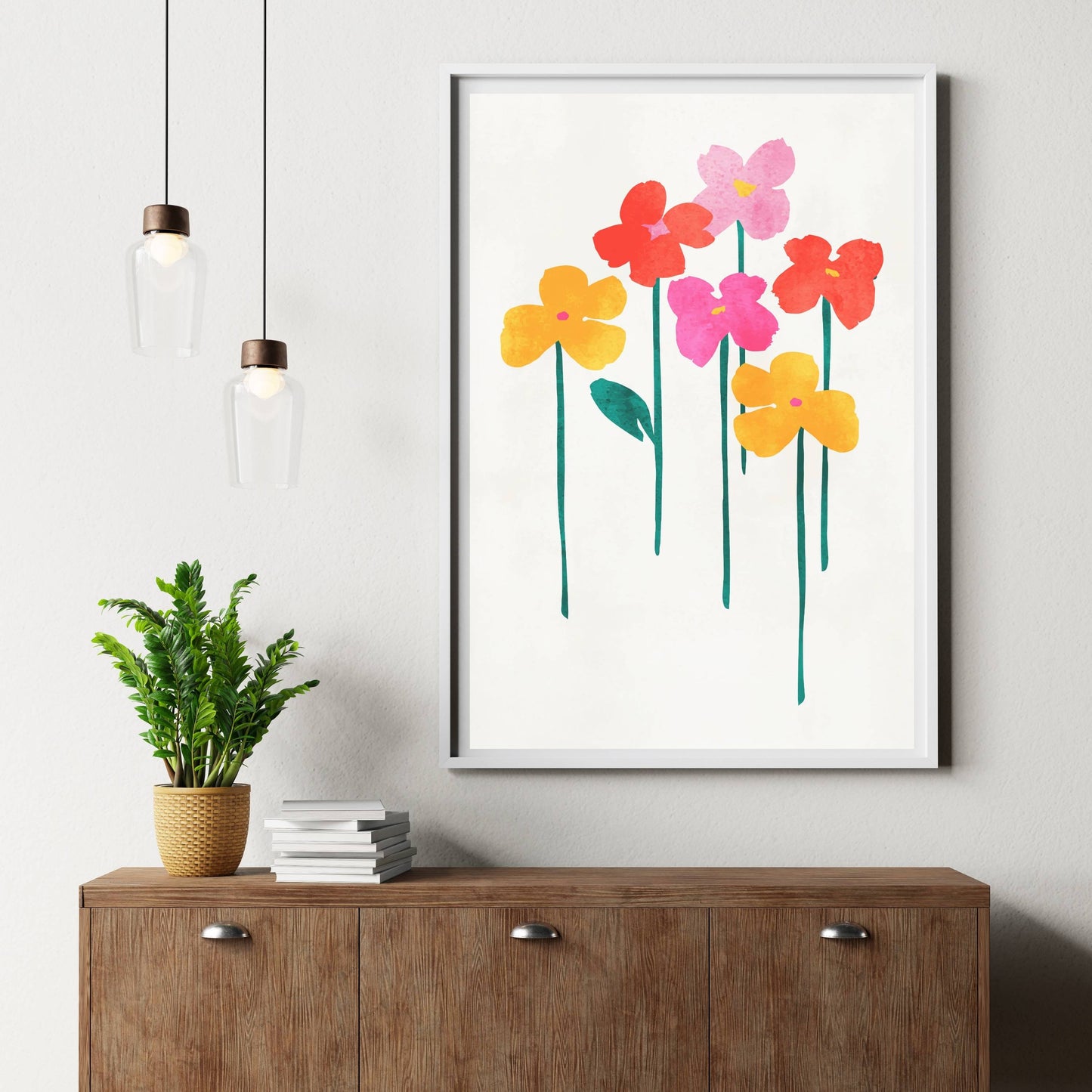 LITTLE HAPPY FLOWERS | PRINT