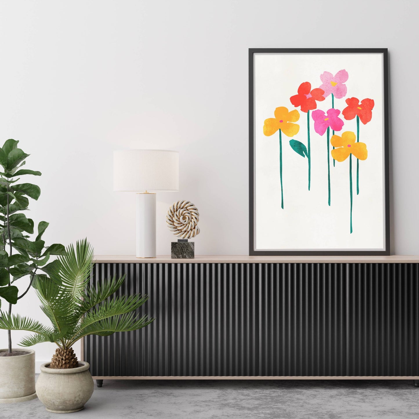 LITTLE HAPPY FLOWERS | PRINT
