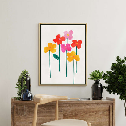 LITTLE HAPPY FLOWERS | CANVAS