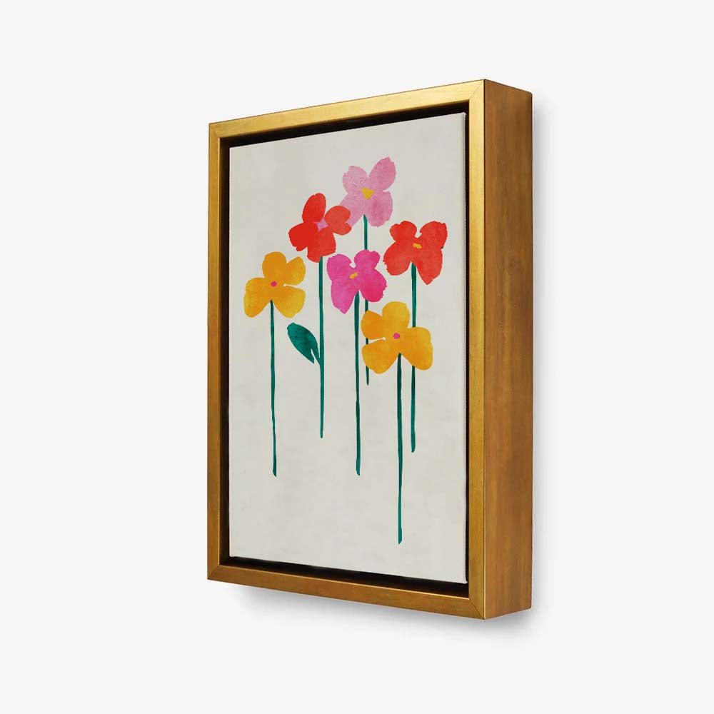 LITTLE HAPPY FLOWERS | CANVAS