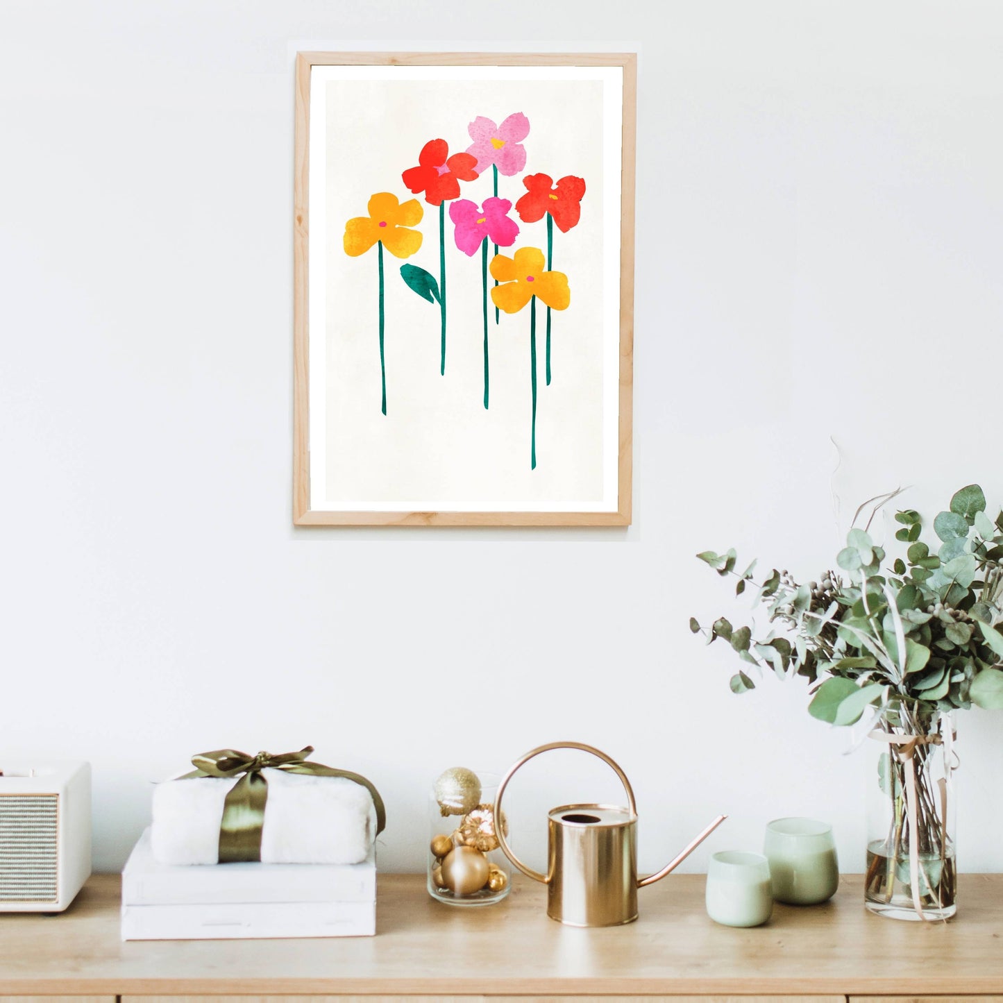 LITTLE HAPPY FLOWERS | PRINT