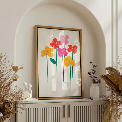 LITTLE HAPPY FLOWERS | CANVAS