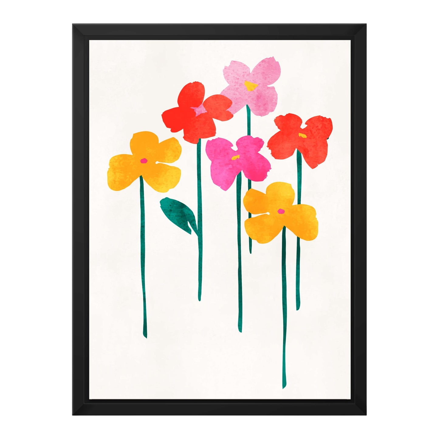 LITTLE HAPPY FLOWERS | CANVAS