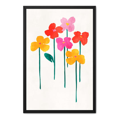 LITTLE HAPPY FLOWERS | CANVAS