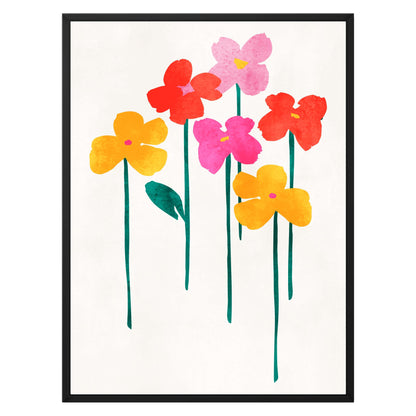 LITTLE HAPPY FLOWERS | CANVAS