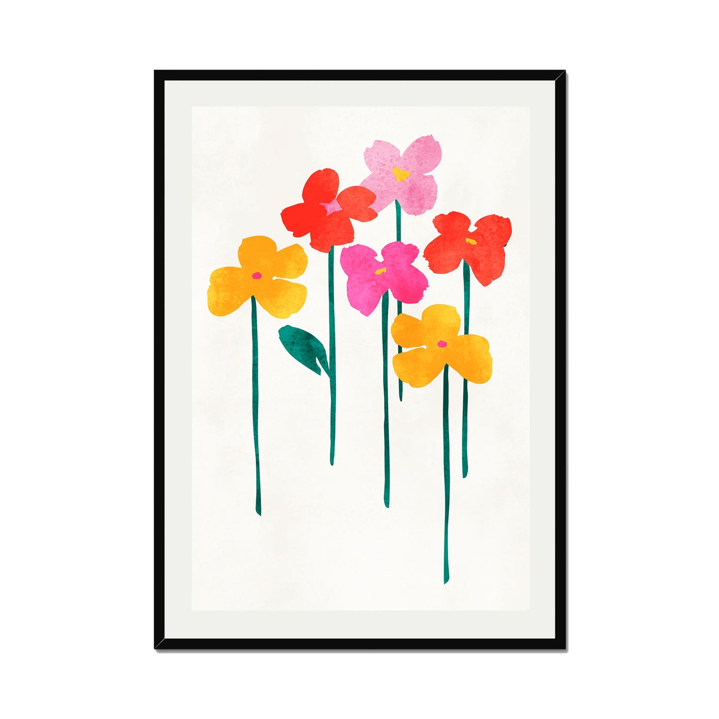 LITTLE HAPPY FLOWERS | PRINT