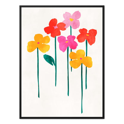 LITTLE HAPPY FLOWERS | CANVAS