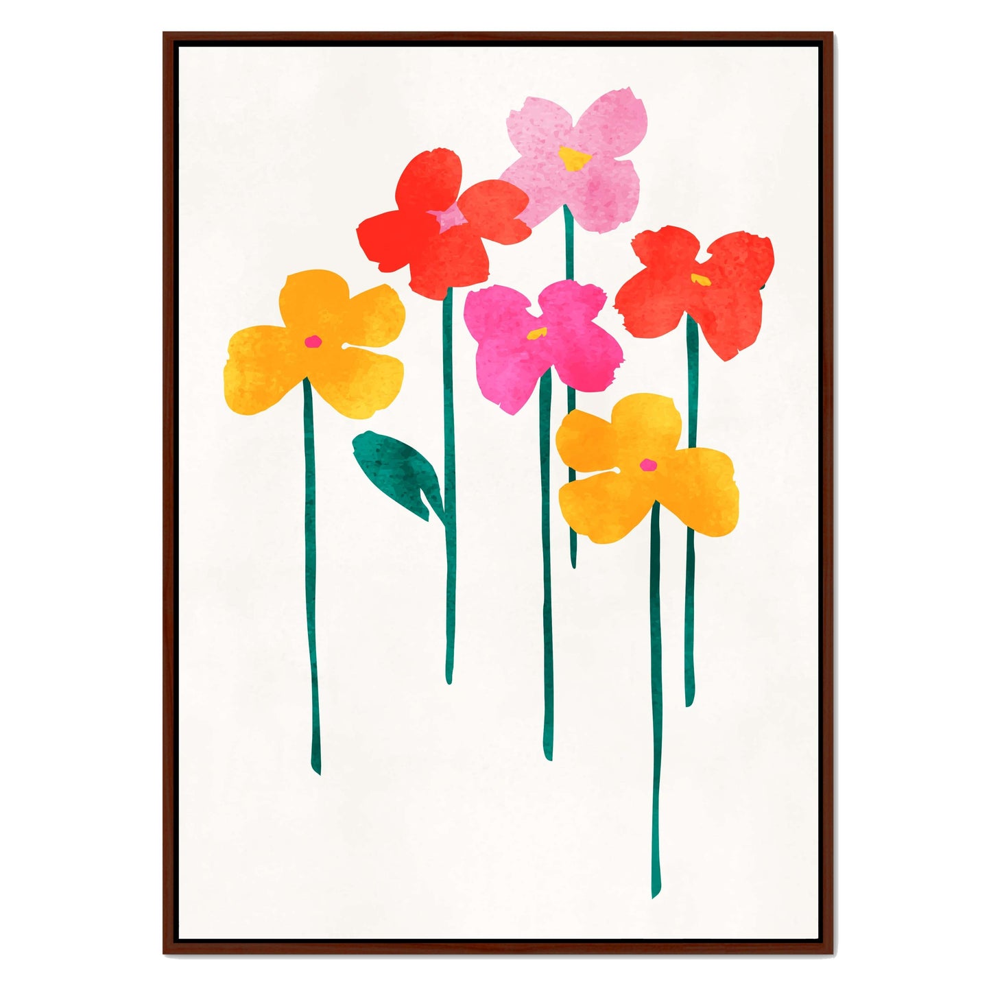 LITTLE HAPPY FLOWERS | CANVAS