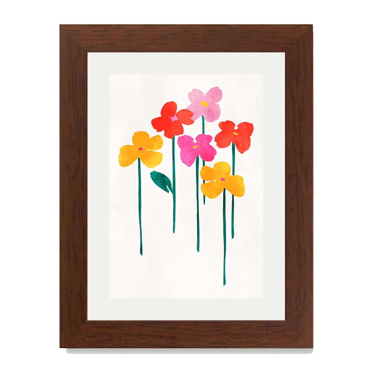 LITTLE HAPPY FLOWERS | PRINT