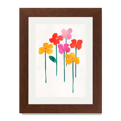 LITTLE HAPPY FLOWERS | PRINT