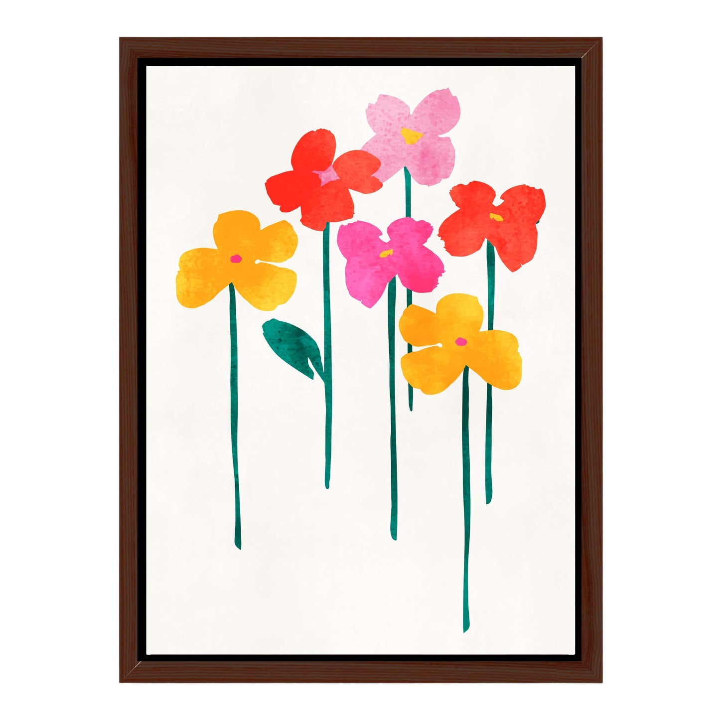 LITTLE HAPPY FLOWERS | CANVAS