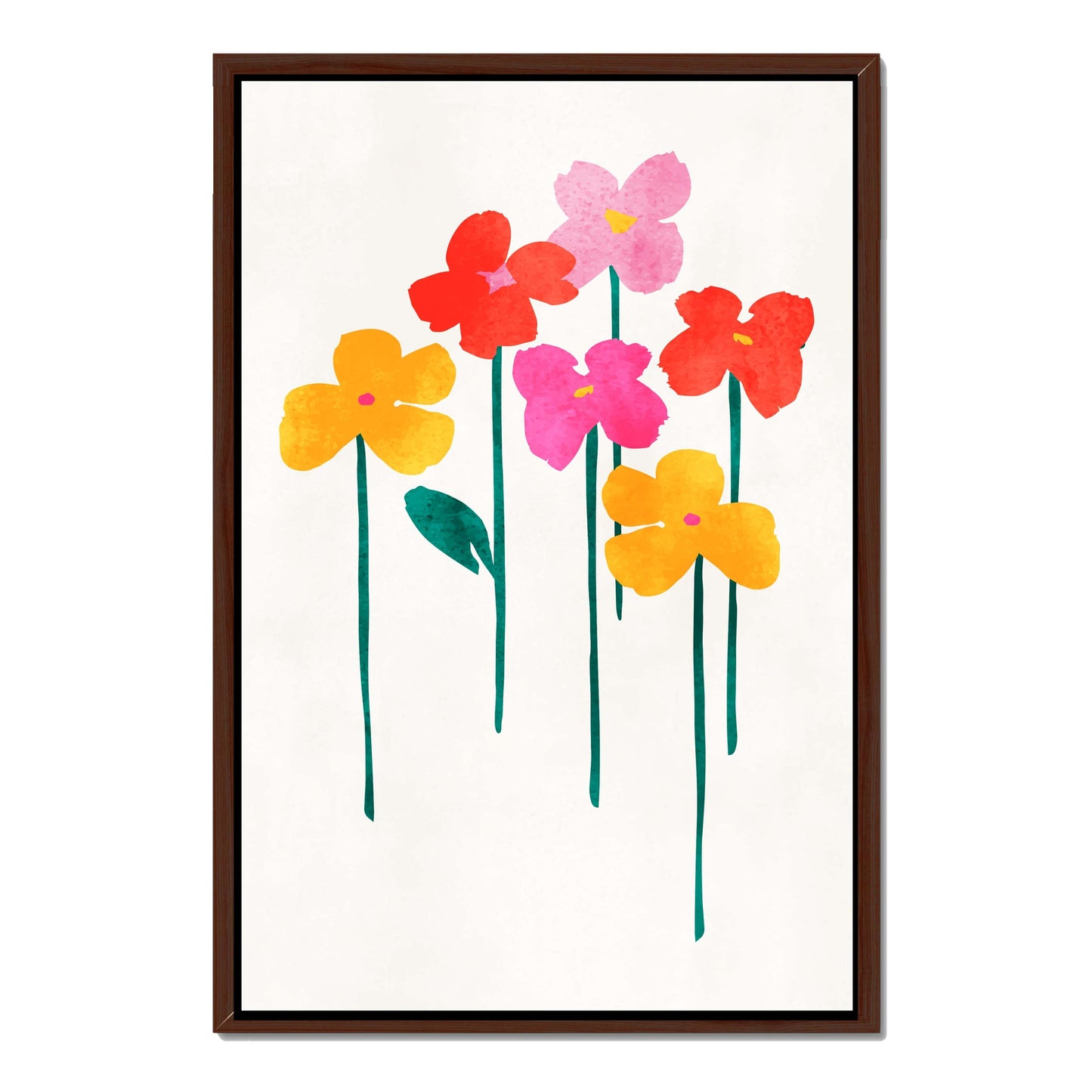 LITTLE HAPPY FLOWERS | CANVAS