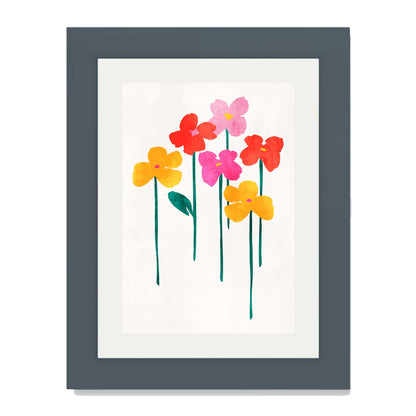 LITTLE HAPPY FLOWERS | PRINT