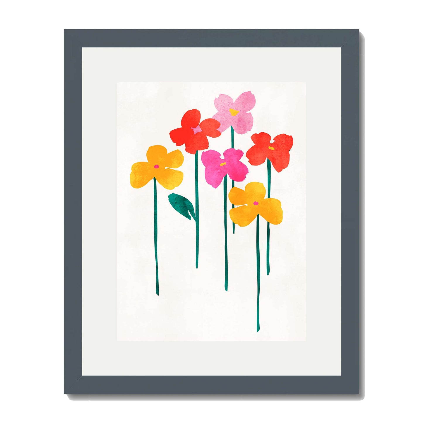 LITTLE HAPPY FLOWERS | PRINT