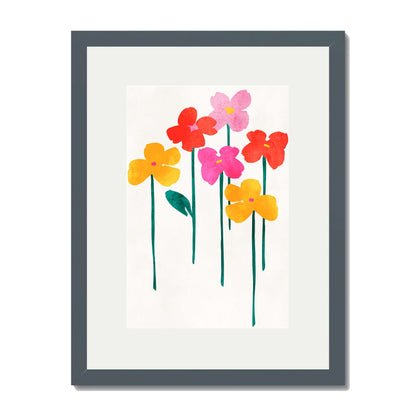 LITTLE HAPPY FLOWERS | PRINT