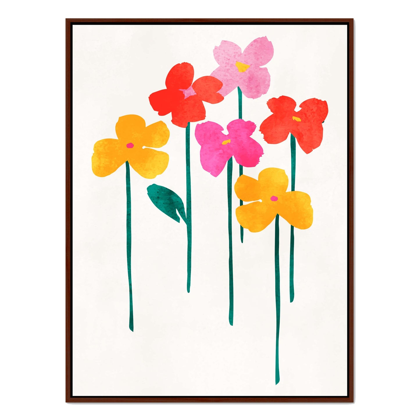 LITTLE HAPPY FLOWERS | CANVAS