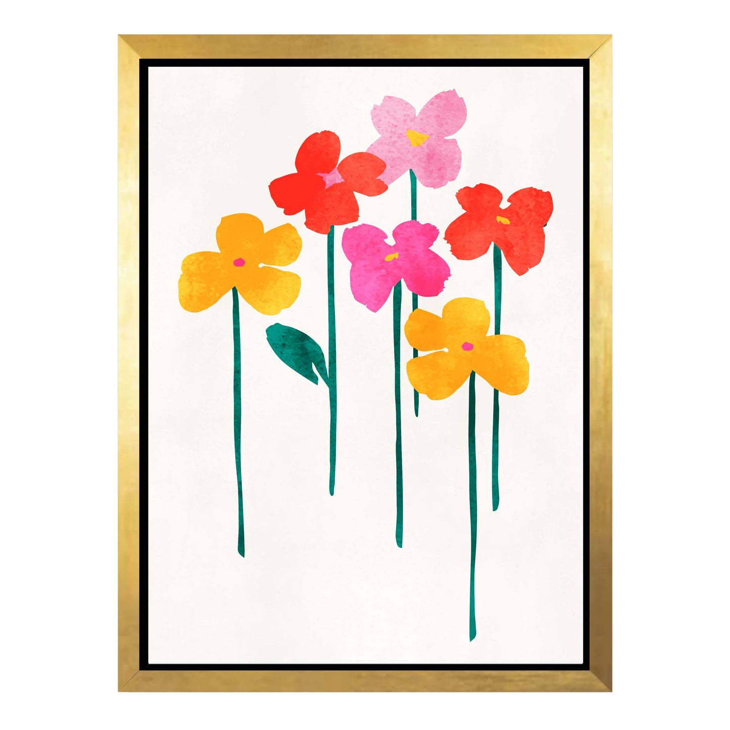 LITTLE HAPPY FLOWERS | CANVAS