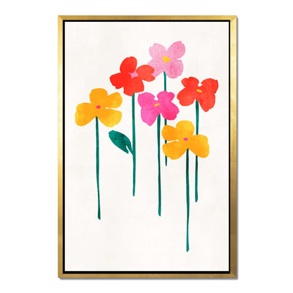 LITTLE HAPPY FLOWERS | CANVAS