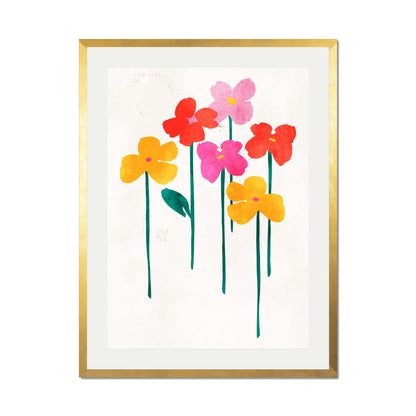 LITTLE HAPPY FLOWERS | PRINT