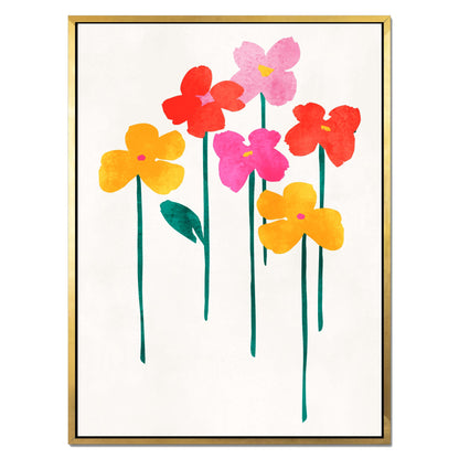 LITTLE HAPPY FLOWERS | CANVAS