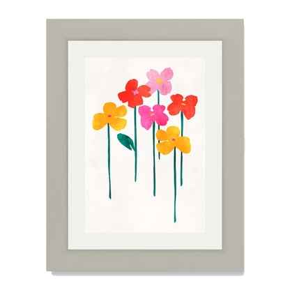 LITTLE HAPPY FLOWERS | PRINT